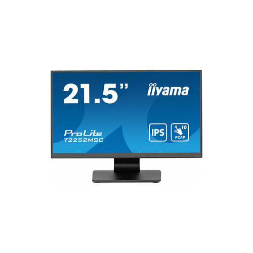 Монитор Iiyama Монитор Iiyama 215 ProLite T2252MSC-B2 черный IPS LED 5ms 169 HDMI MM глянцевая 250cd 178гр178гр 1920x1080 60Hz DP FHD USB Touch 45кг 4177000₽