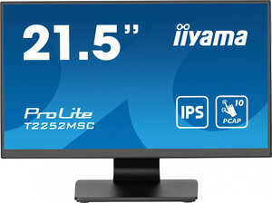 Монитор Iiyama Монитор Iiyama 21.5" ProLite T2252MSC-B2 черный IPS LED 5ms 16:9 HDMI M/M глянцевая 250cd 178гр/178гр 1920x1080 60Hz DP FHD USB Touch 4.5кг