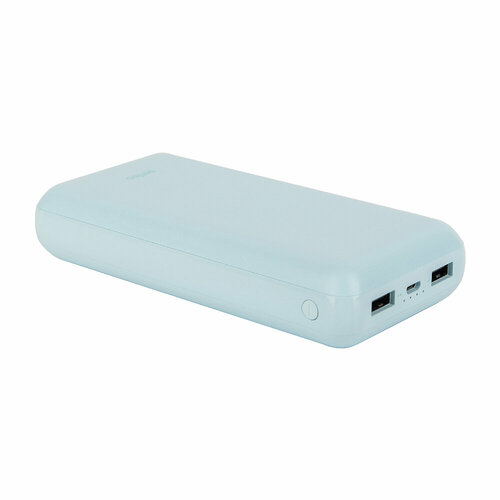 Powerbank COLOR VIBE 20000 mah + Micro usb /In Micro usb /Out USB 1 А, 2.1A/ Blue внешний аккумулятор perfeo color vibe 10000mah green pf d0165