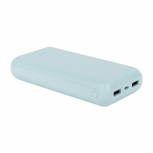 Powerbank COLOR VIBE 20000 mah + Micro usb /In Micro usb /Out USB 1 А, 2.1A/ Blue внешний аккумулятор perfeo color vibe 10000mah мятный pf d0165