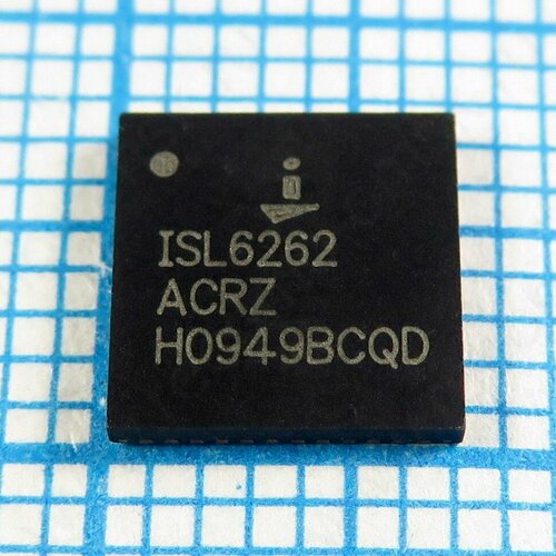 контроллер c s vt6315n qfn 48 ieee1394 02g040005300 ISL6262A ISL6262ACRZ - Двухфазный ШИМ контроллер питания процессора с протоколом управления Intel® IMVP-6+