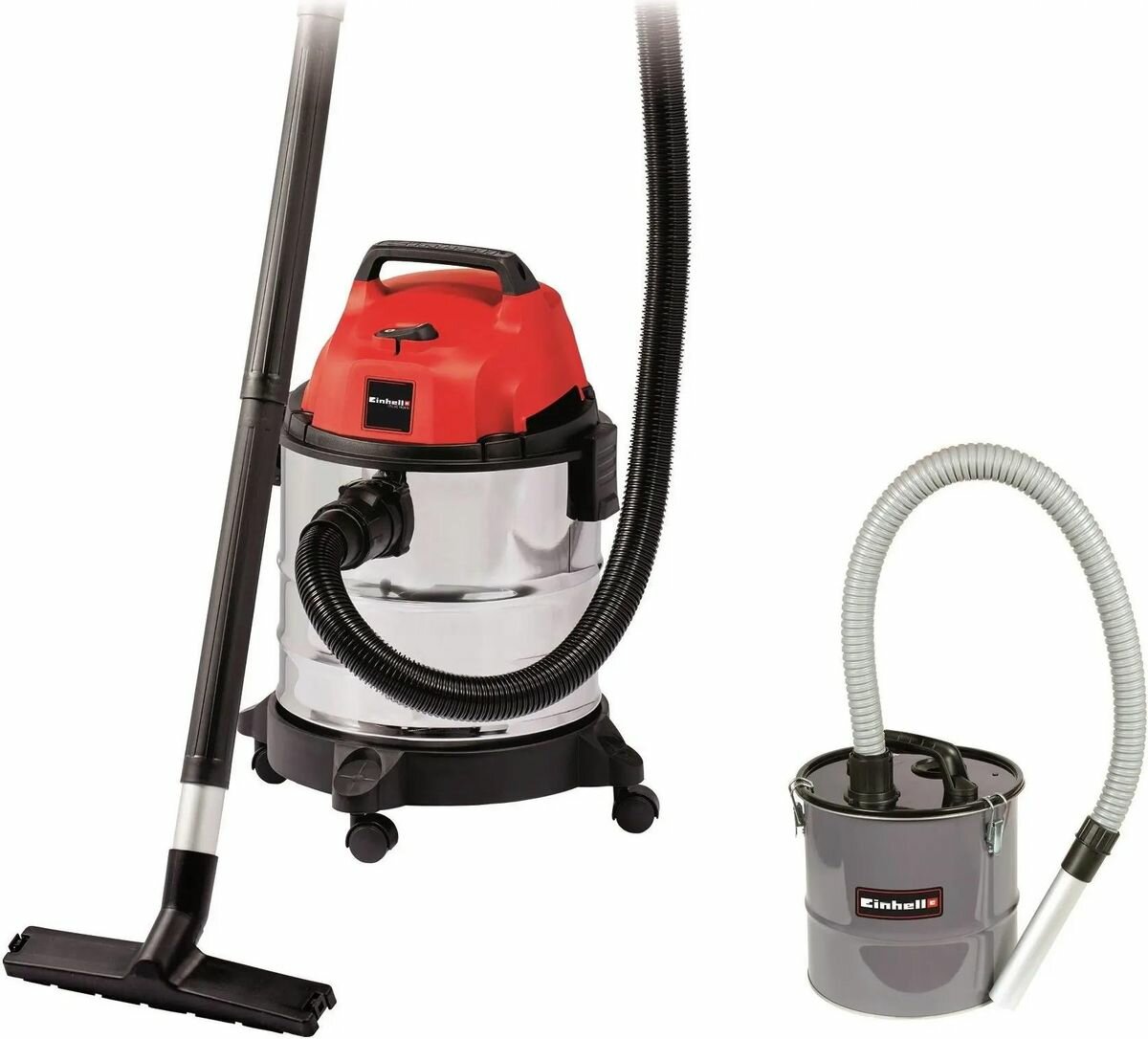 Строительный пылесос EINHELL TC-VC 1820 S Kit, серебристый [2342175]