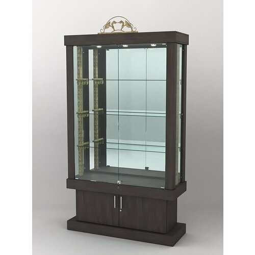 Витрина "Империя" №4-1, Грейвуд U9117 100 x 45 x 240 см