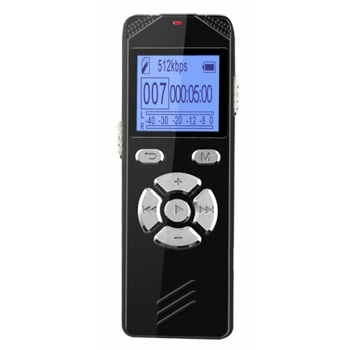 Компактный цифровой диктофон Savetek GS-T90 8GB профессиональный цифровой диктофон с двойным стерео микрофоном savetek t60 32gb