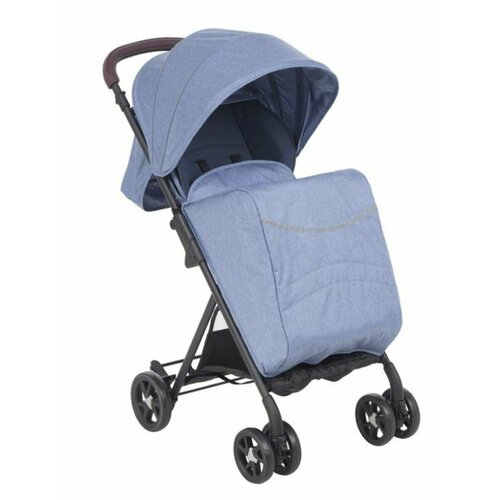 Прогулочная коляска Lia, Голубая