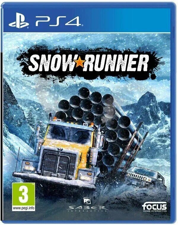 Игра "SnowRunner" для PS4, русская версия