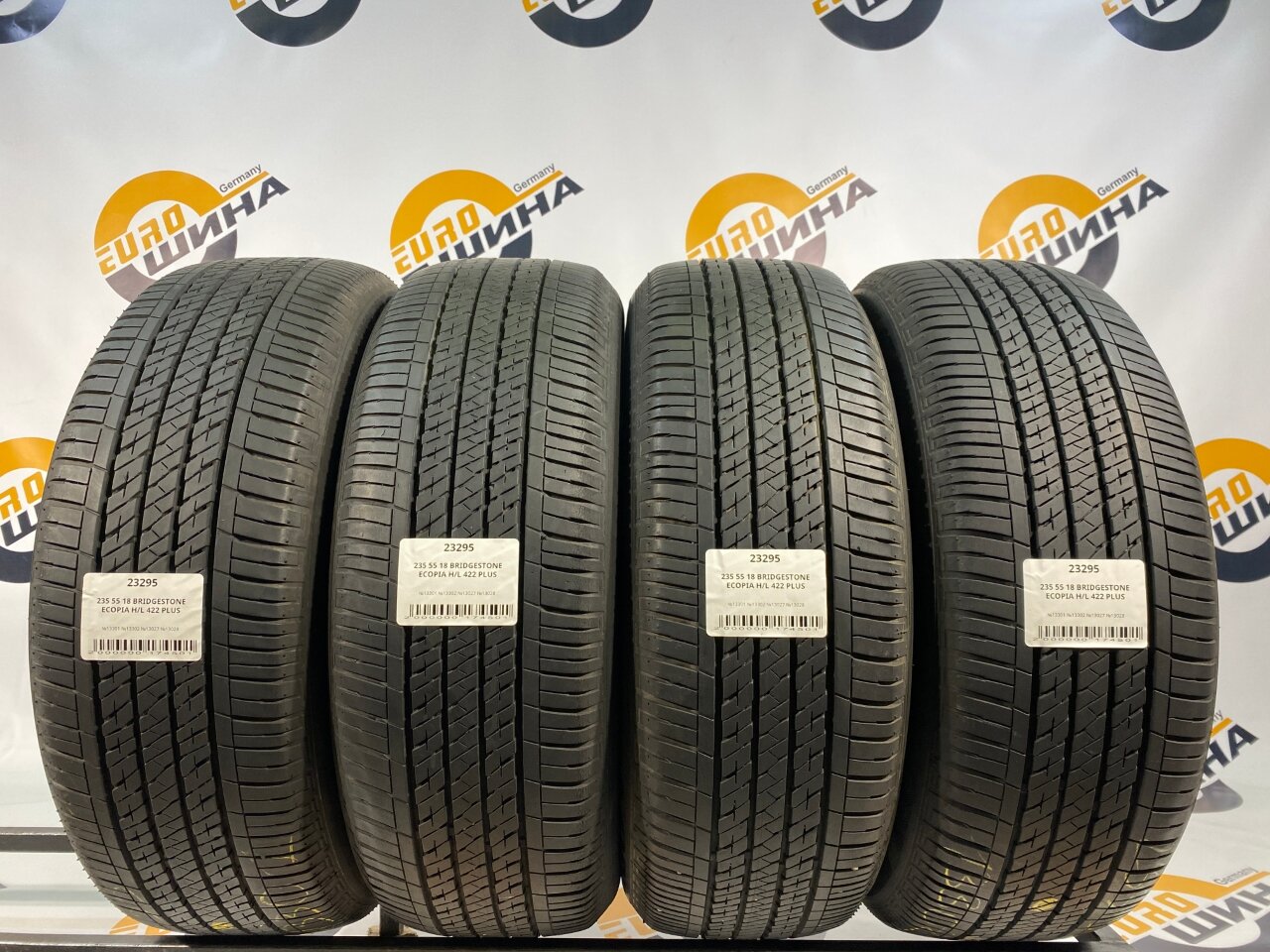 Шины Bridgestone Ecopia H/L 422 Plus 235/55R18 104V