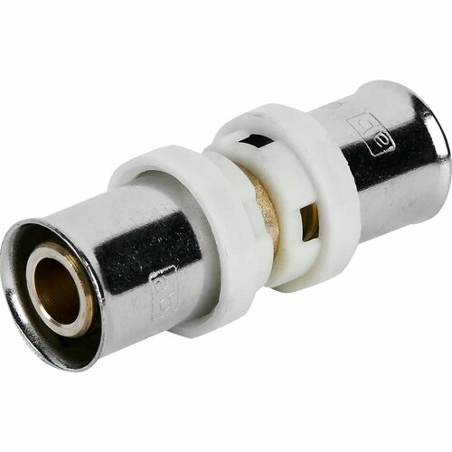 Соединитель пресс 16 мм латунь 771₽