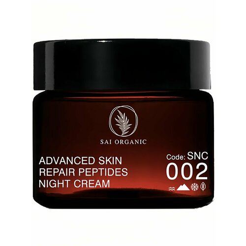 Sai Organic Ночной крем для лица с пептидами 50 г