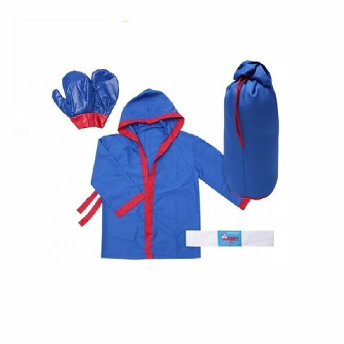 Набор детский игровой Abch № 3 (перчатки, груша, повязка, халат, упаковка)