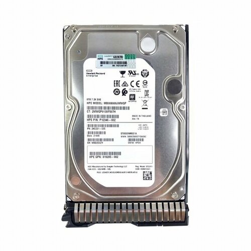 Жесткий диск HP MB008000JWWQP 8Tb 7200 SAS 35 HDD 46490₽