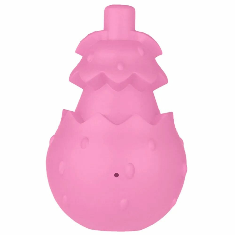 Игрушка Mr.Kranch для собак 8х13 см розовая с ароматом бекона, 1 шт