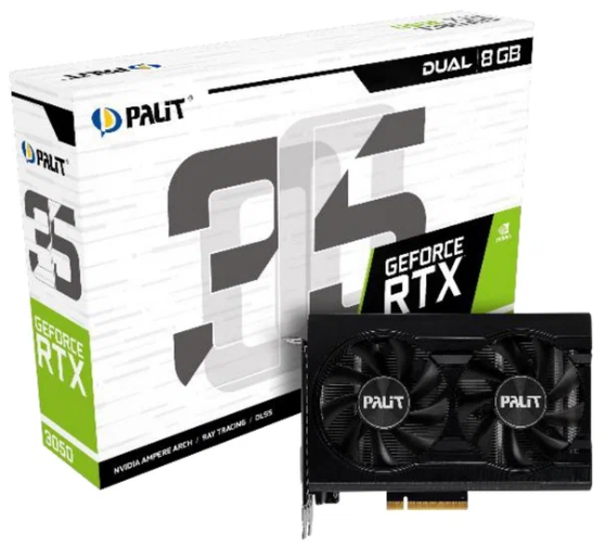 Palit RTX3050 DUAL 8GB (NE63050018P1-1070D GDDR6)