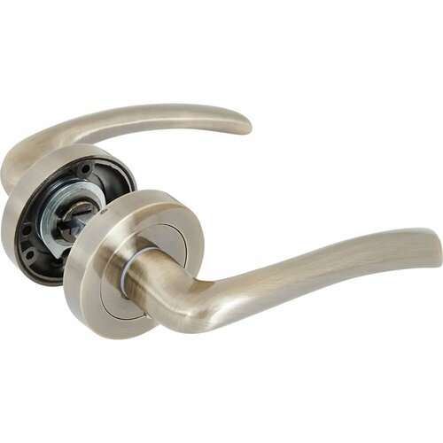 Дверные ручки 145 Q комплект цвет бронза 1751₽