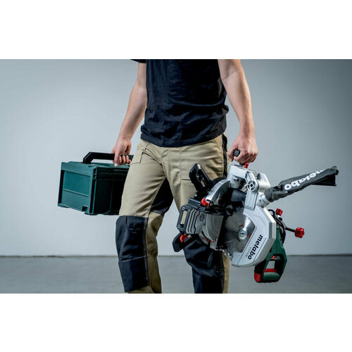 Торцовочная пила METABO KS 216 M [610216000] торцовочная пила metabo ks 216 m lasercut 619216000