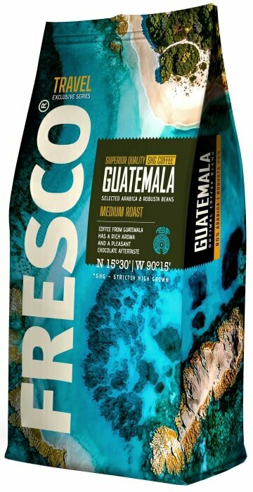 Кофе в зернах Fresco Guatemala 900г