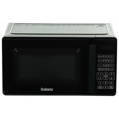 Микроволновая печь Galanz MOS-2010DB, 700Вт, 20л, черный микроволновая печь galanz mos 2007mw 20л 700вт белый