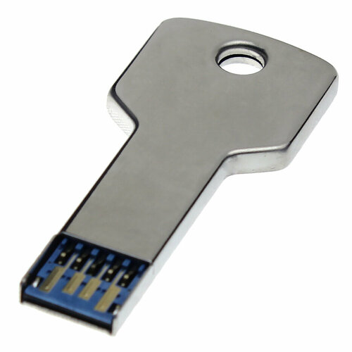 Флешка Ключ (32 GB USB 3.0 Серебристый KEY3)