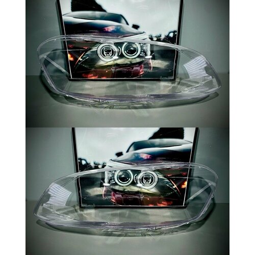 Стекла для фар для Volvo XC60 Рестайлинг 2013 - 2017 комплект Стекла на фары Вольво 14400₽