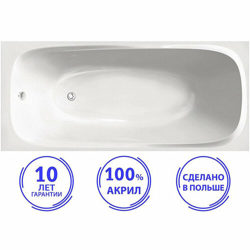 Акриловая ванна C-Bath Saturn 170x75 CBQ012001 без гидромассажа акриловая ванна c bath saturn 170x75 cbq012001 без гидромассажа