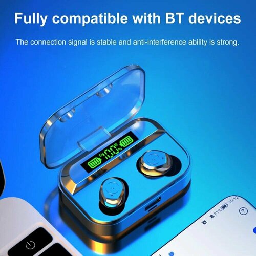 Беспроводные наушники/с индекацией