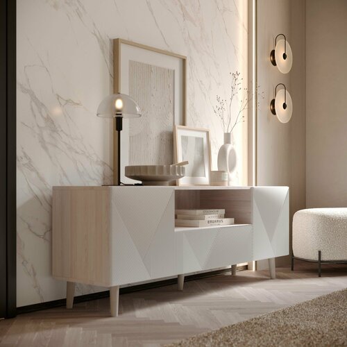 Дизайнерская тумба под ТВ/телевизор напольная на ножках 