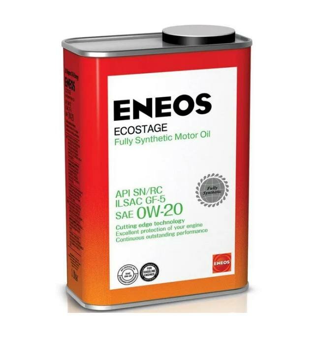 Масло моторное синтетическое ENEOS Ecostage SN 0W-20 (1л) (8801252022015) EN-0W20-ES-1L