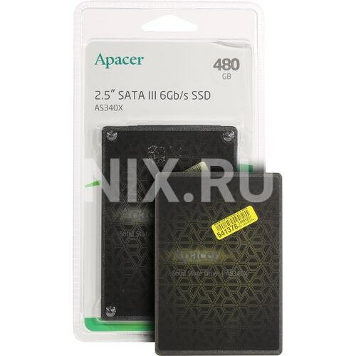 SSD Apacer AS340X Panther 480 Гб AP480GAS340XC-1