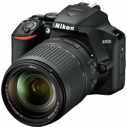 ФотоаппаратNikon D3500 kit 18-140mm черный 6890000₽