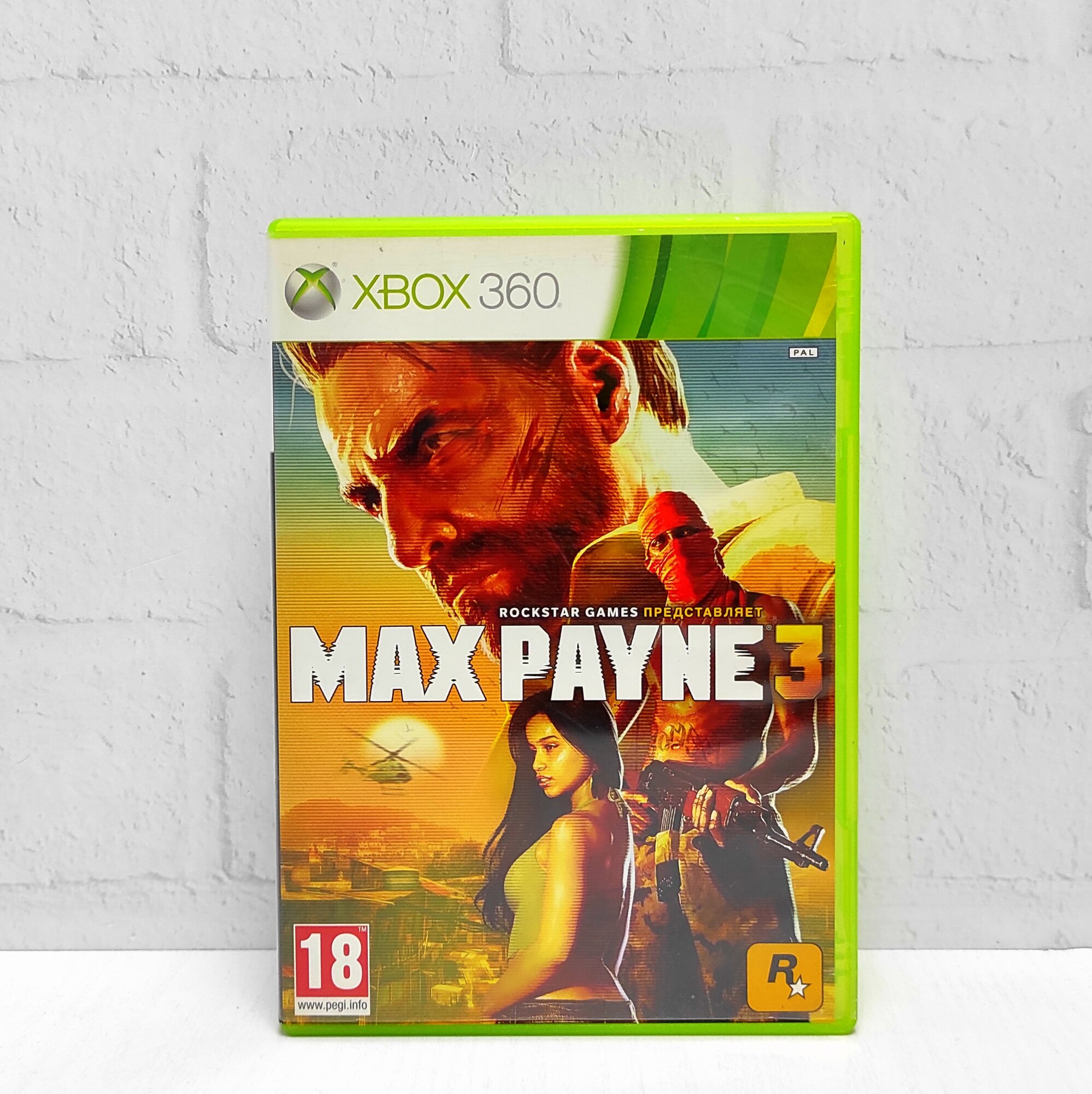 Max Payne 3 Русские субтитры Видеоигра на диске Xbox 360