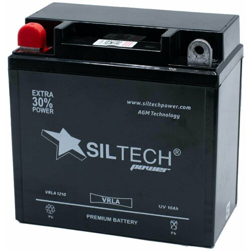 Аккумулятор SILTECH VRLA1210 12V10AH п п 12N9-3B д137ш76в134140 шт 2611₽