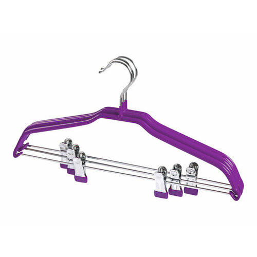Вешалка для лёгкой одежды и юбок 40 см с зажимами 449₽