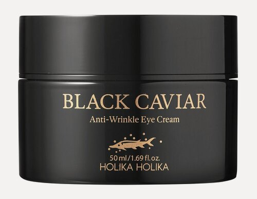 Изображение товара HOLIKA HOLIKA Крем для области вокруг глаз Black Caviar Anti-Wrinkle Eye Cream, 50 мл
