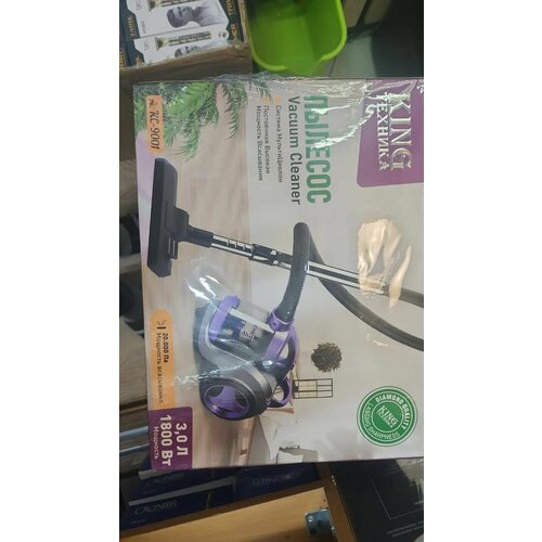 Пылесос для дома с контейнером мощный 3л 1800 Вт BP бытовой проводной 3000000₽