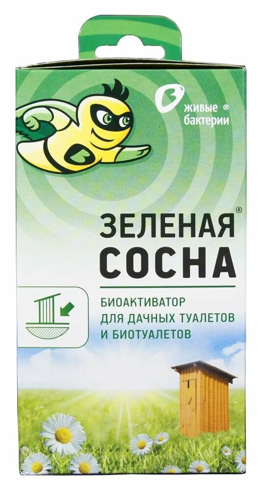 Биоактиватор Зеленая Сосна 300 гр  12 пакетиков