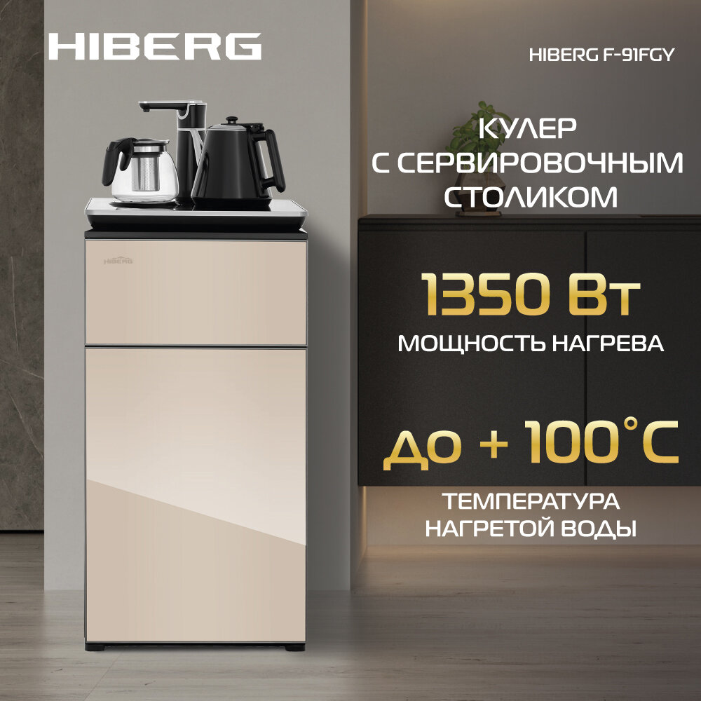 Кулер для воды HIBERG F-91FGY