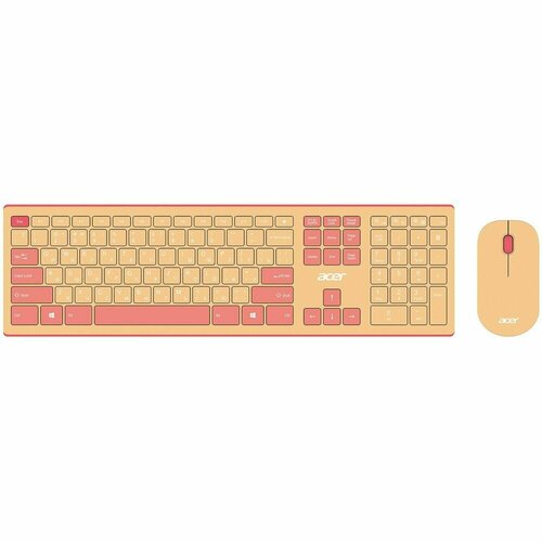 Клавиатурамышь Acer OCC205 Wireless BeigePink 3990₽