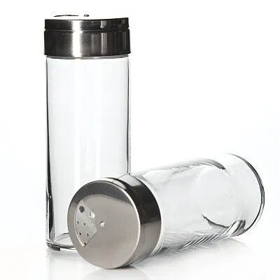 Набор емкостей для специй бейзик, 2 шт, объем 240 мл, высота 150 мм — фото 1