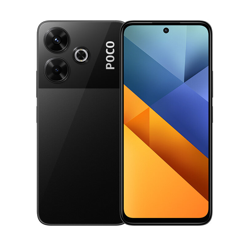 Смартфон Xiaomi Poco M6 4G 8/256 ГБ Global, Dual nano SIM, черный — фото 1