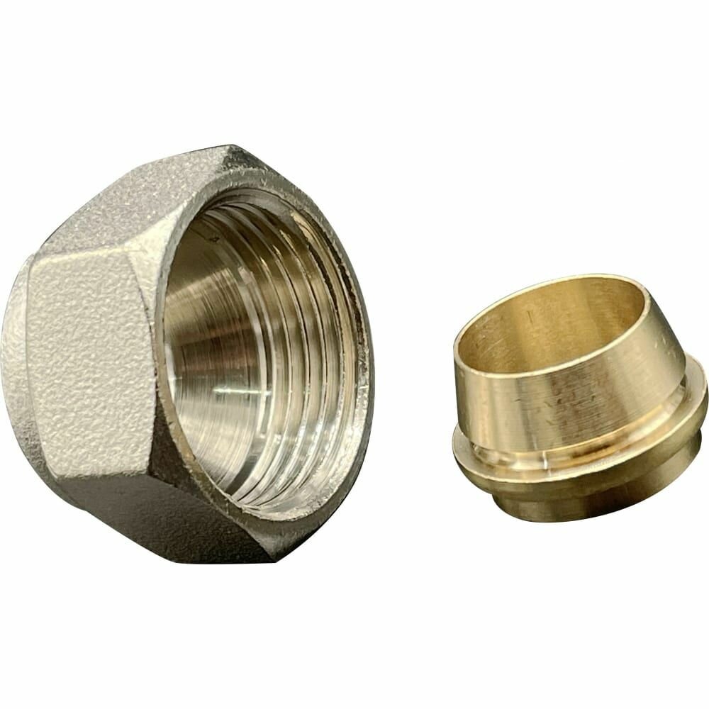 фото Евроконус для Г-трубки 15 мм x 3/4" внутренняя резьба, латунь.