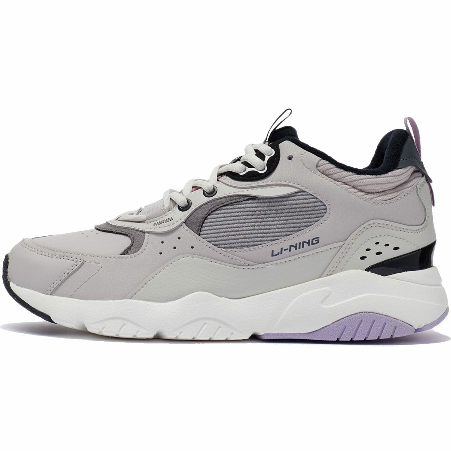 Кроссовки LI-NING DEFENDER, размер 7 US, серый, черный