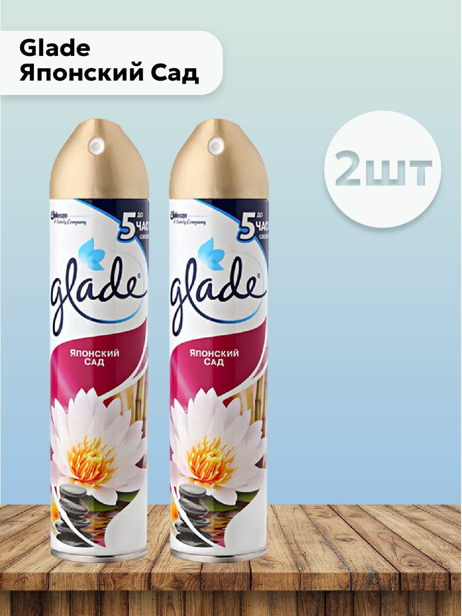 Glade Набор 2 шт Японский Сад - Освежитель воздуха 300 мл