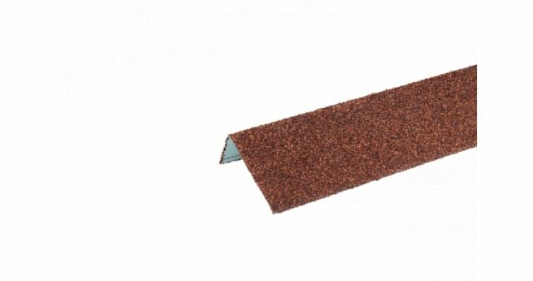 фото Наличник оконный металлический технониколь HAUBERG. терракотовый, 1250х100 х50 мм. 4 шт. в упаковке