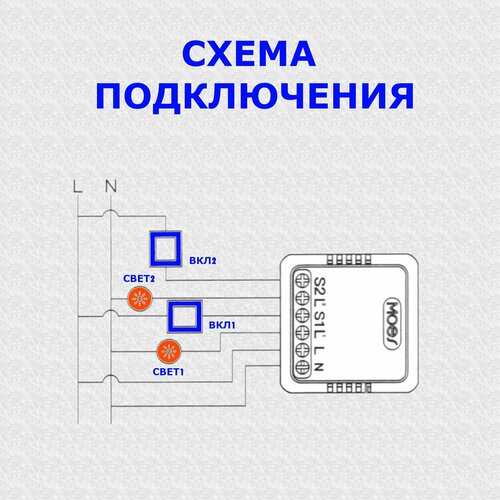 Реле на 2 канала с нейтралью Zigbee ZM-104B-M 1 шт 1599₽