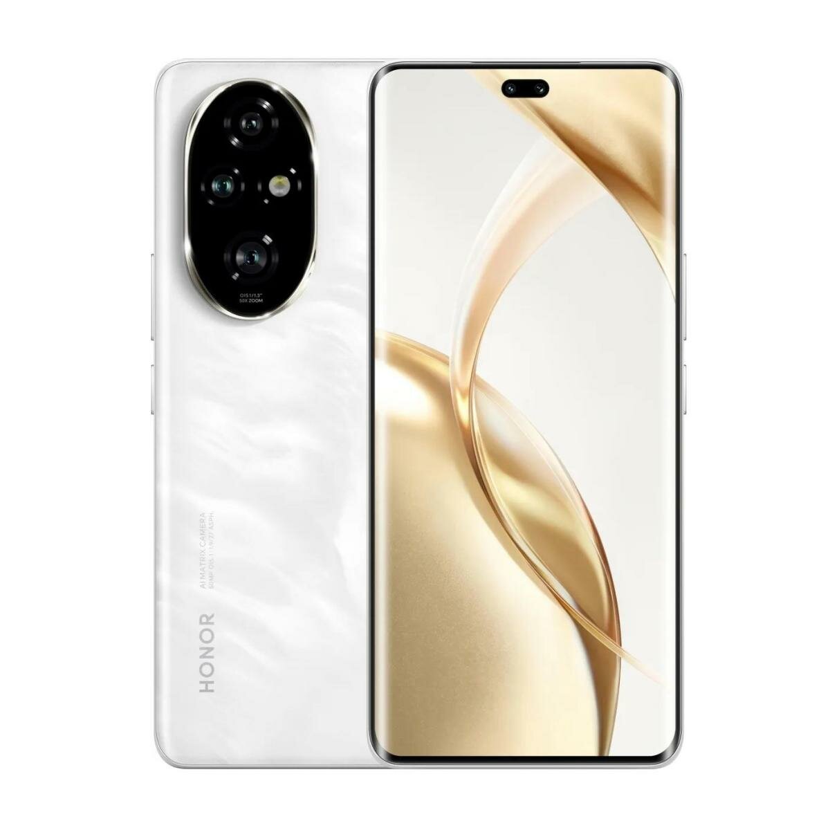 Смартфон HONOR 200 Pro 12/512Gb Moonlight White, 6.78", Android, Qualcomm Snapdragon 8s Gen 3 (Ростест)