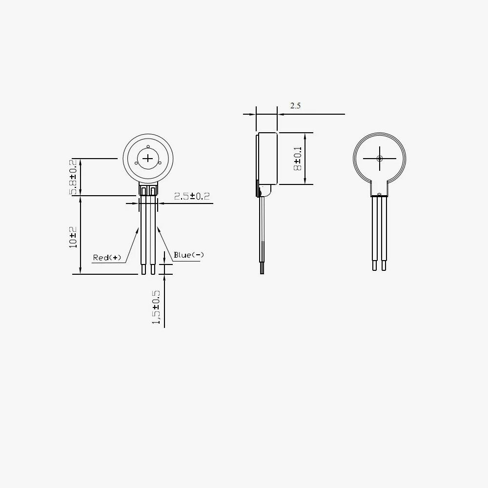 Вибромотор 1030 3V вибро (10*3мм) — фото 1