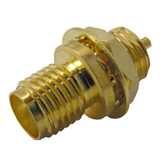 SMA-BJ gold, высокочастотный разъём