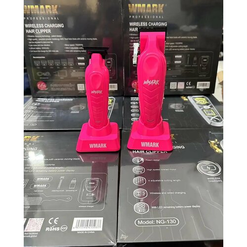 Электрическая машинка для стрижки волос WMARK NG-139NG-339 Розовый Европейская 5390₽