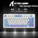 Клавиатура Attack Shark X85 Starlight White (0318) белый/голубой/...