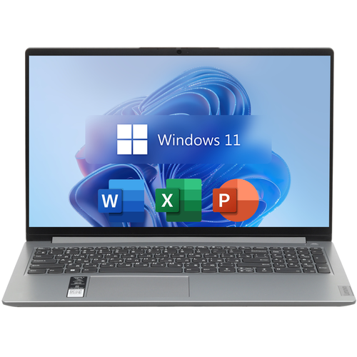 156 Ноутбук Lenovo IdeaPad Gen 7 IPS AMD Ryzen 5 5625U 43 ГГц RAM 24 ГБ SSD 512 ГБ AMD Radeon RX Vega 7 Windows Pro Office 2021 Pro Plus Русская раскладка 75990₽